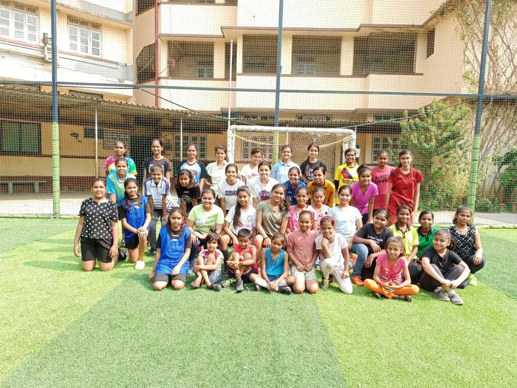 26th March 2022 Reached 40 girls at Santacruz, Vakola community A new record to remember.