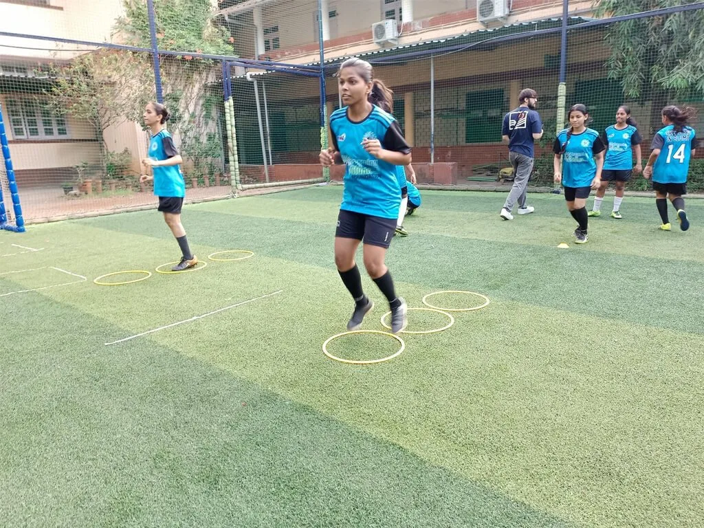 Girls Soccer Clinic held at Santacruz Centre led by Coach Johnny.