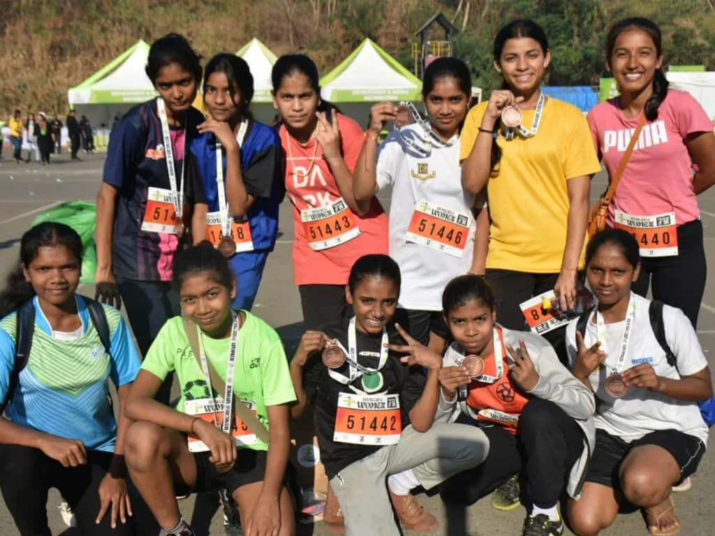 10 girls and 1 Coach was part of the Invincible Women 5 Kilometer run Category.